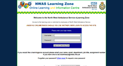 Desktop Screenshot of nwaslearningzone.net
